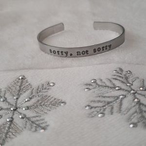 Sorry, Not Sorry Bracelet